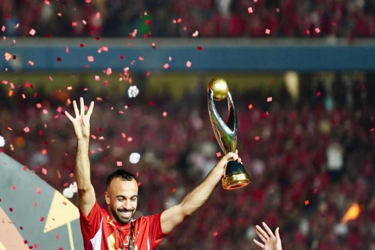 محمد مجدي أفشة لاعب الأهلي